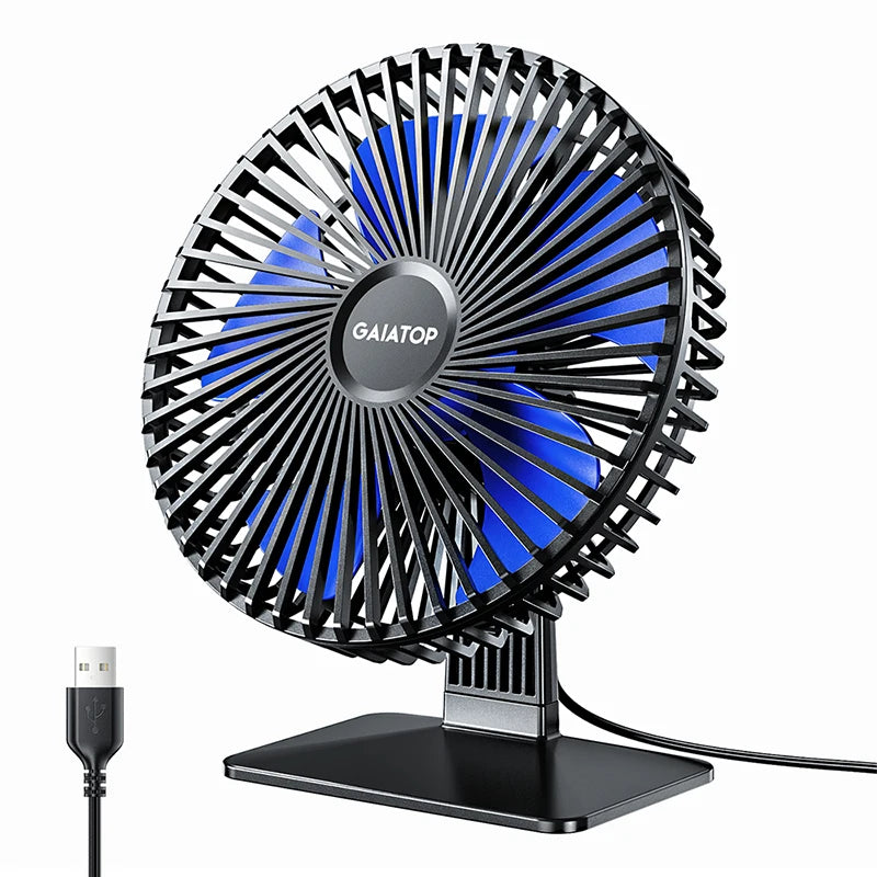 BreezeTop Quiet Desk Fan