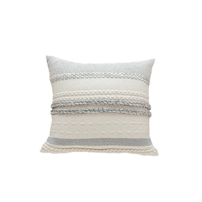 LuxeStripe Cushion Cover
