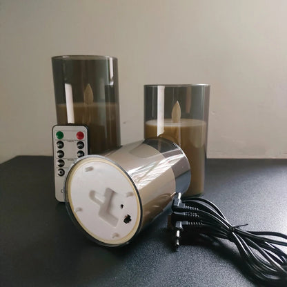 GlowLuxe LED Candle Set