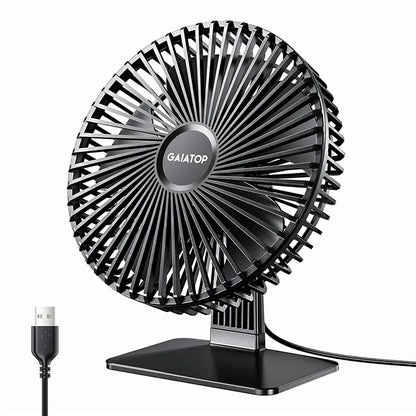 BreezeTop Quiet Desk Fan